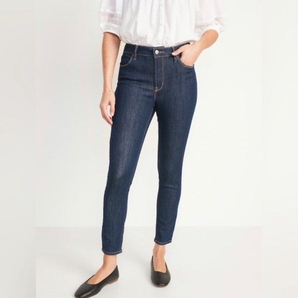 NWT! High-Waisted Wow Super-Skinny Ankle Jeans for Women - Size 8 - Picture 1 of 6